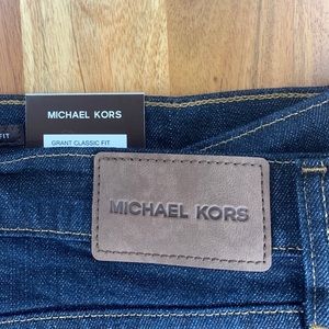 NWT 38x32” Michael Kors Blue Jeans